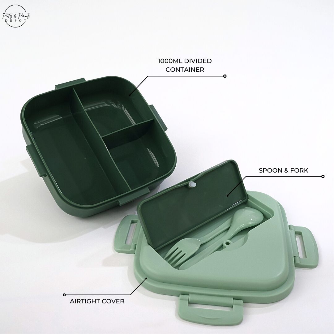 Vocen Sq. Two Tone Lunchbox 1L