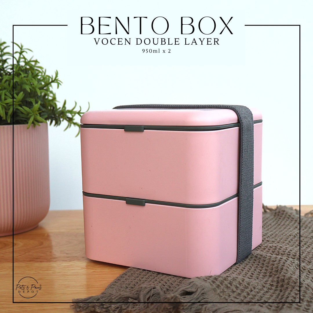 Vocen Double Layer Bento Box 1700ml