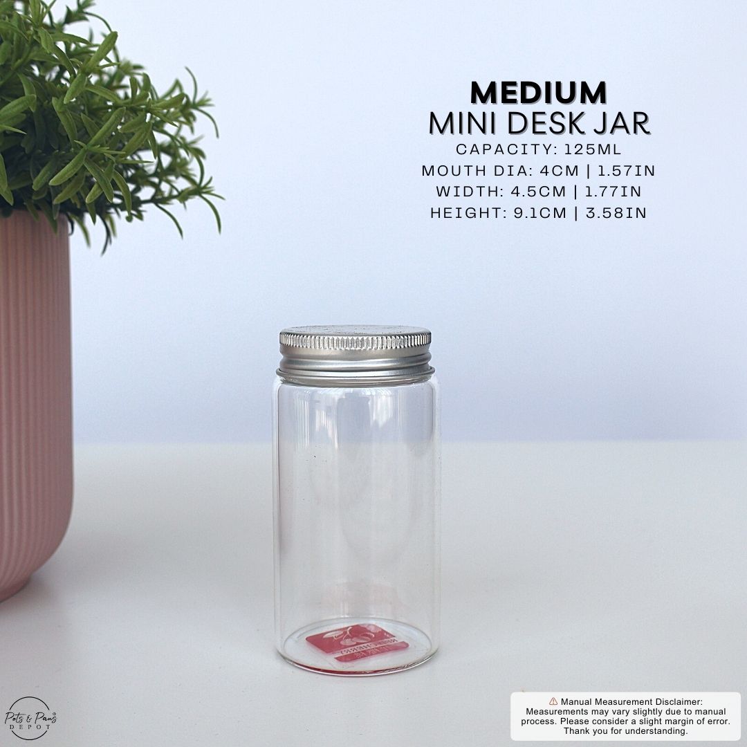 Red Cherry Mini Desk Jar