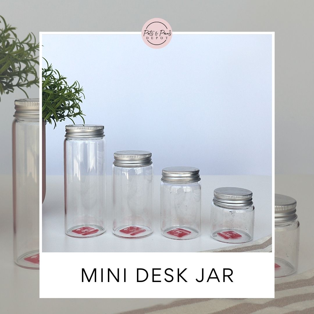 Red Cherry Mini Desk Jar