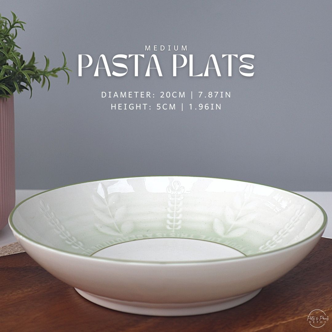 Ombre Vines Porcelain Plate