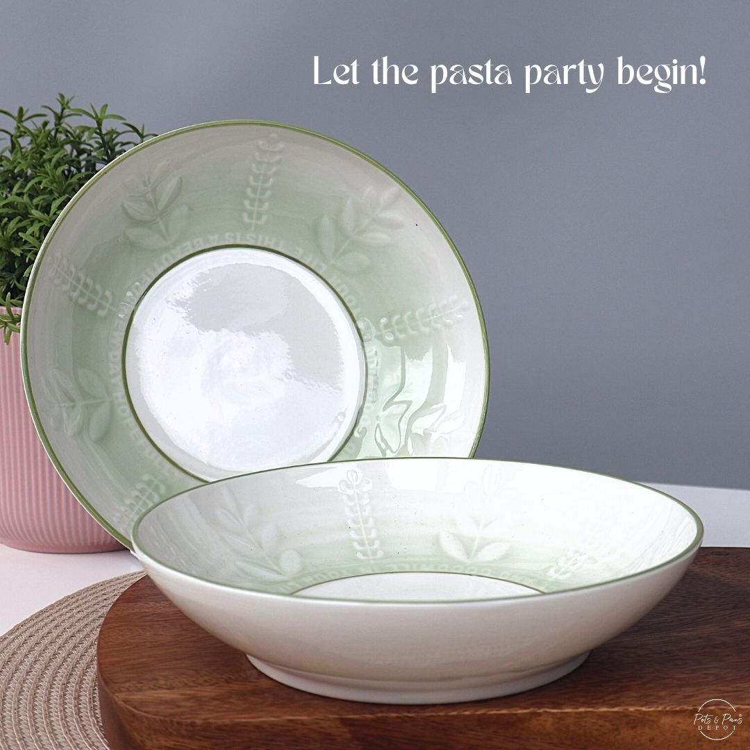 Ombre Vines Porcelain Plate