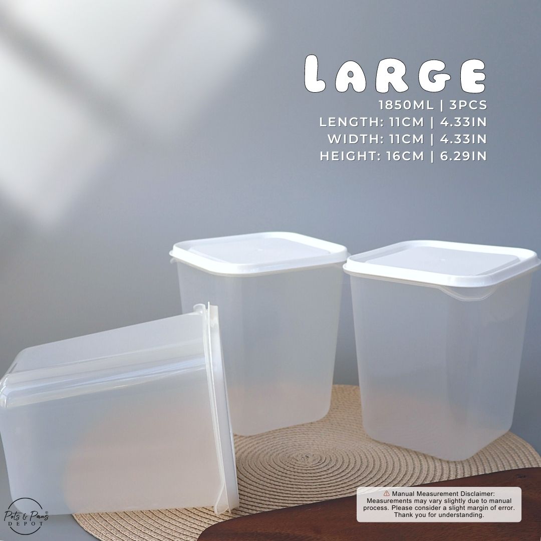 Vocen Sq. Food Container Set