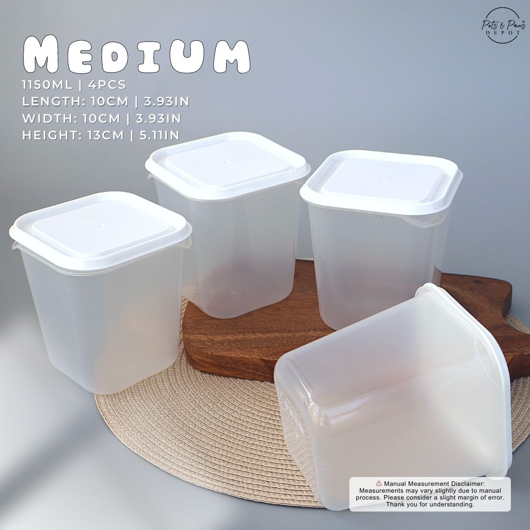 Vocen Sq. Food Container Set