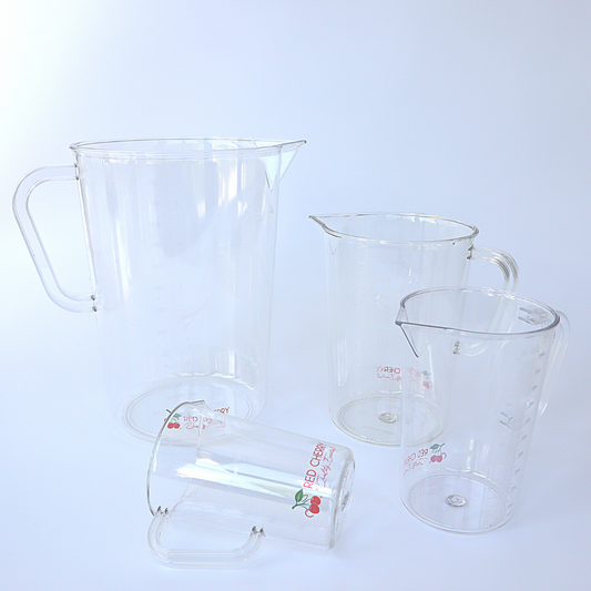 Red Cherry Acrylic Liquid Measuring Pitcher