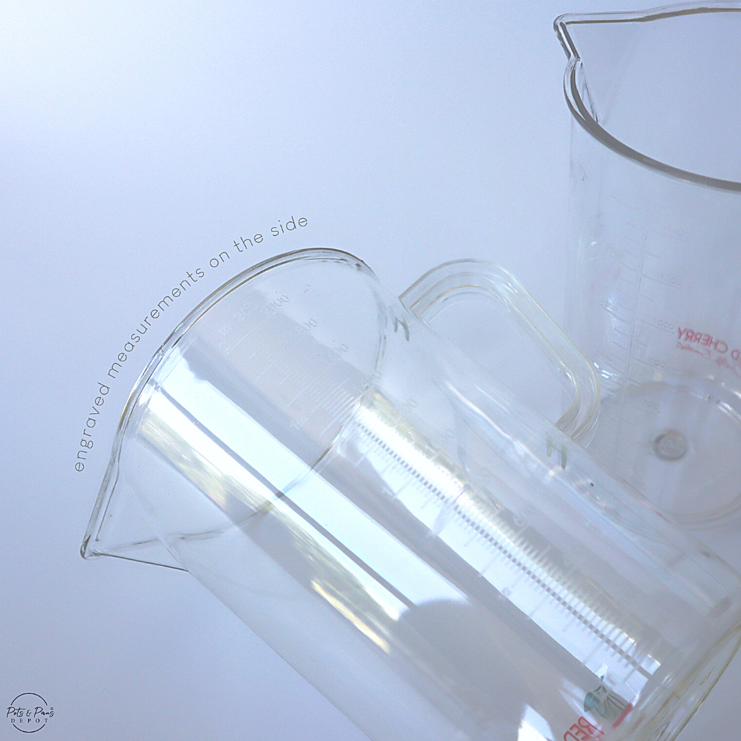 Red Cherry Acrylic Liquid Measuring Pitcher