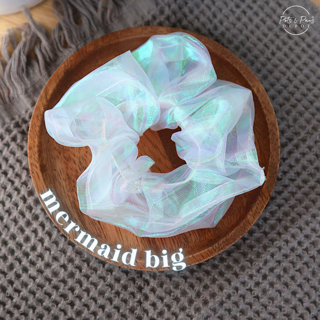 Mermaid Korean Style Scrunchie