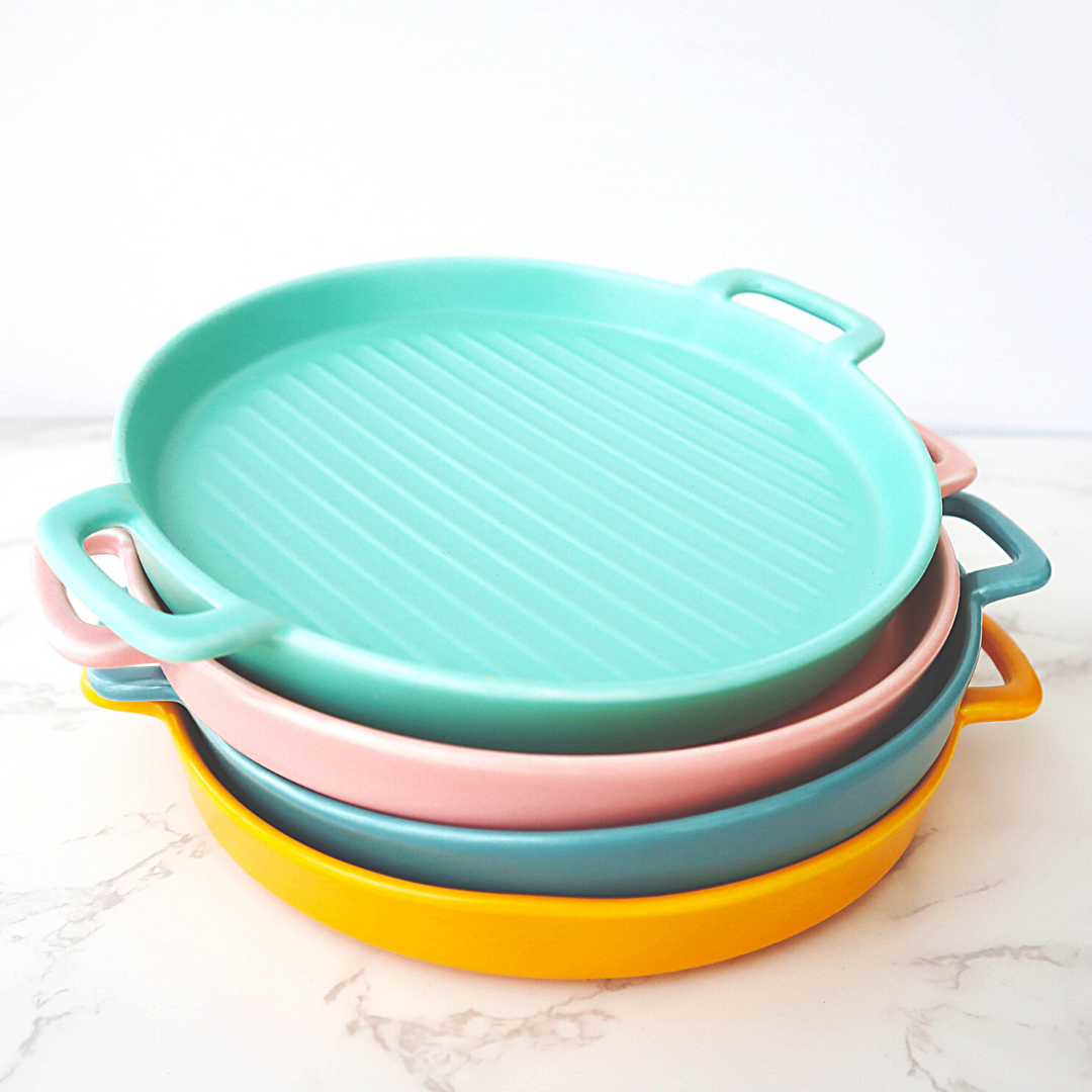 Ceramic Round Griddle Pan