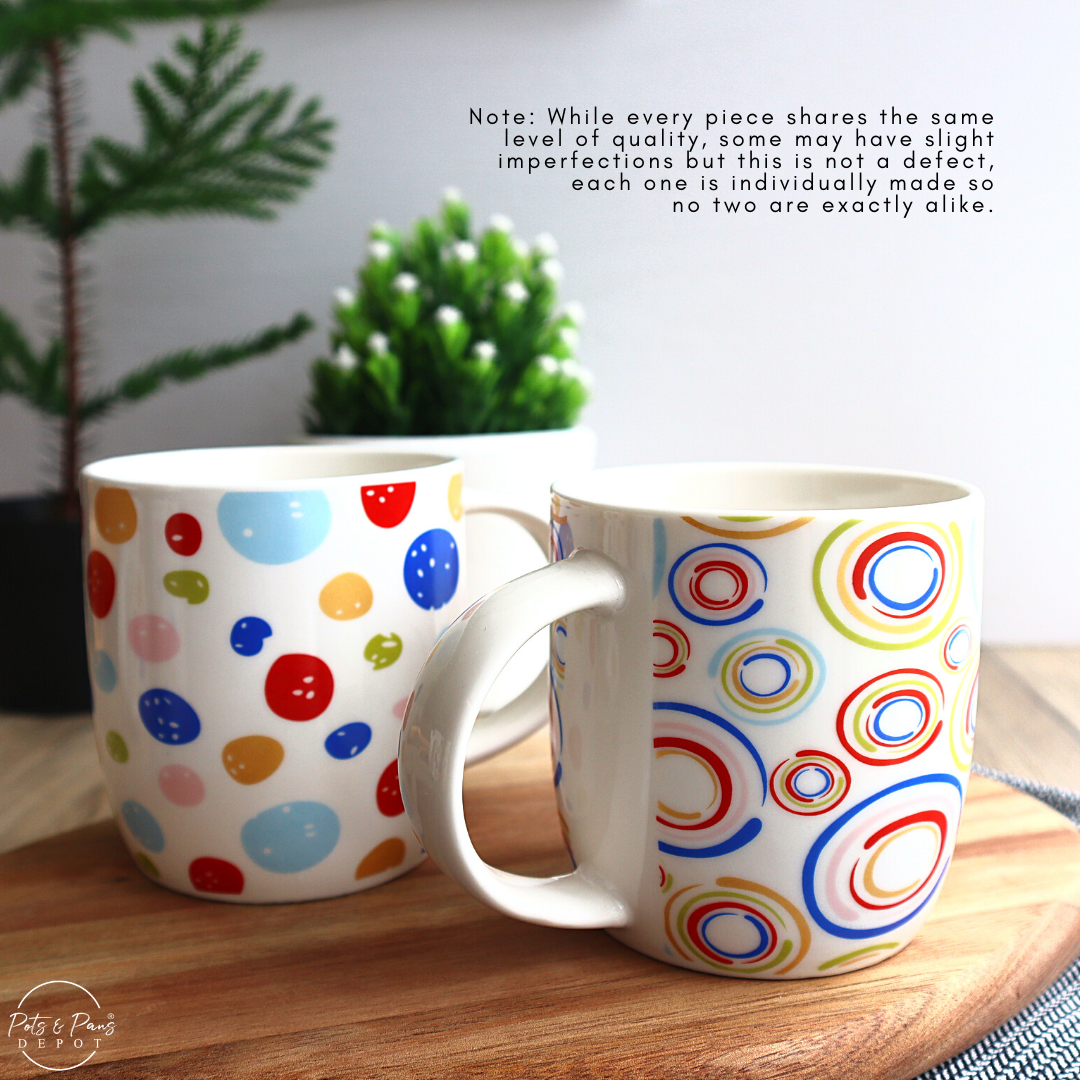 Addie Printed Ceramic Coffee Mug