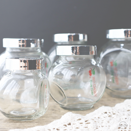 Round Candy Glass Jar