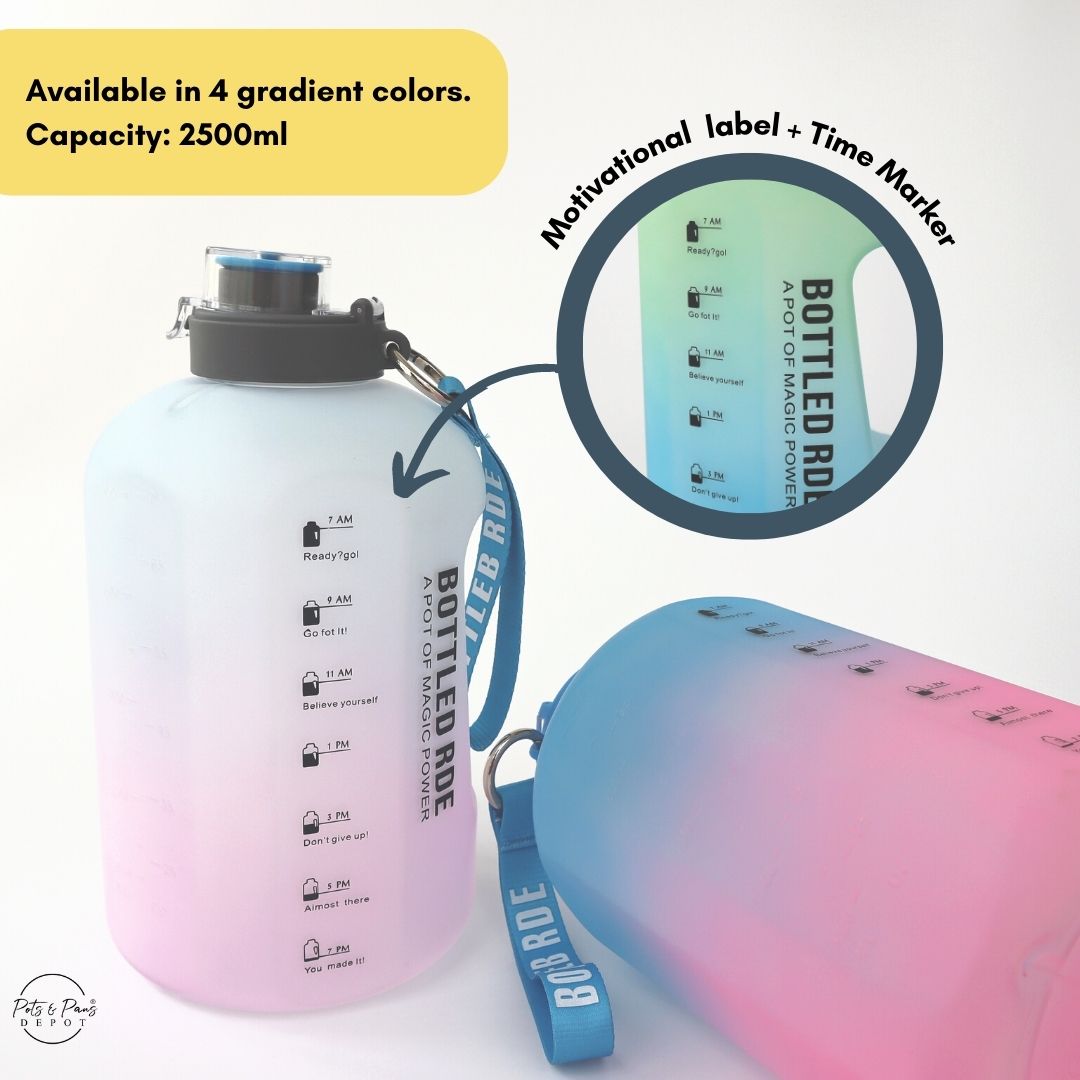 Ombre Sports Water Bottle 2500ml