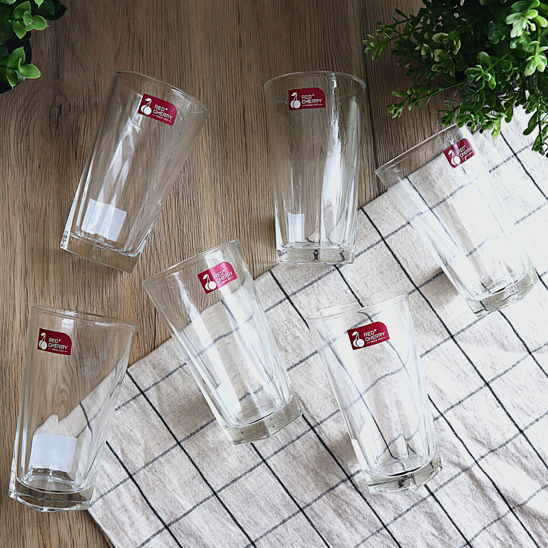 Classic Tall Glass Tumbler Set