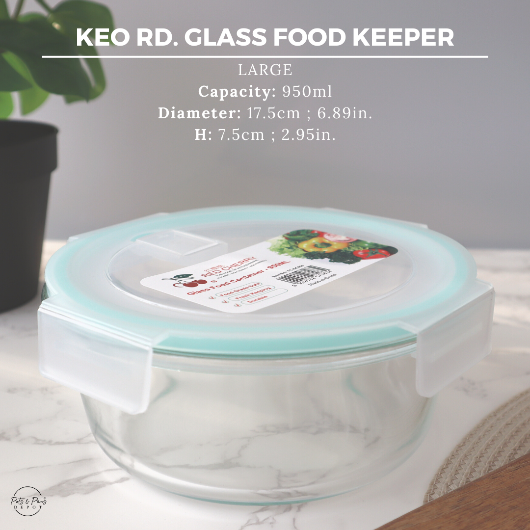 Keo Rd. Glass Food Keeper