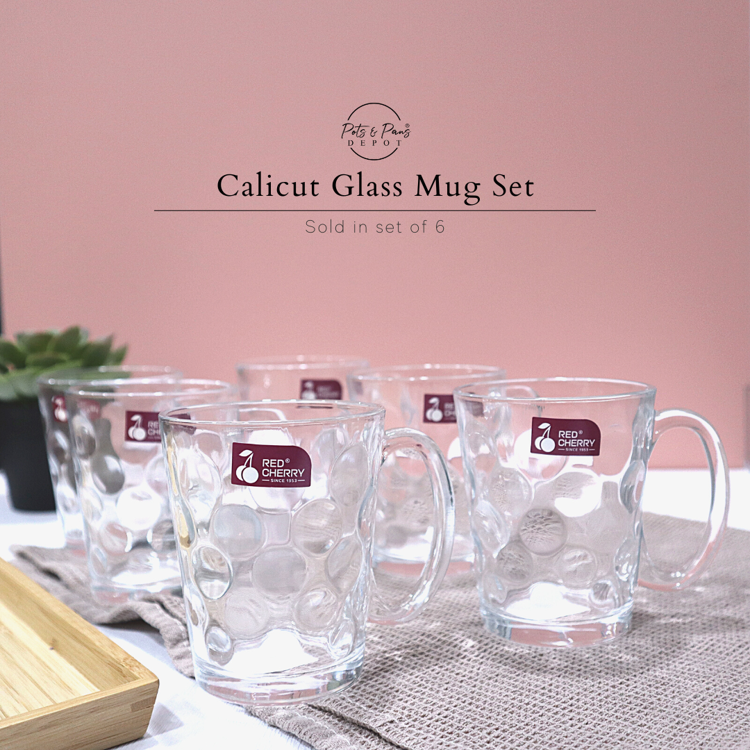 Calicut Glass Mug Set