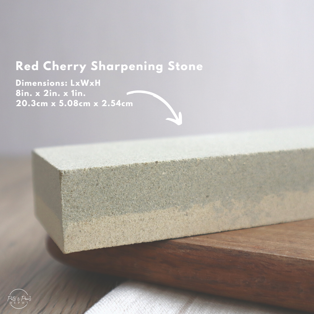 Red Cherry Knife Sharpening Stone