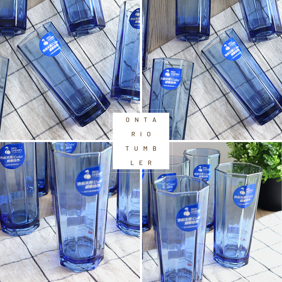 Classic Tall Glass Tumbler Set