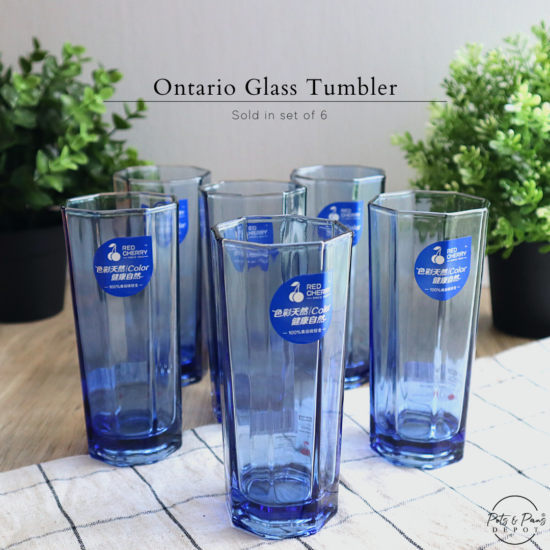 Classic Tall Glass Tumbler Set