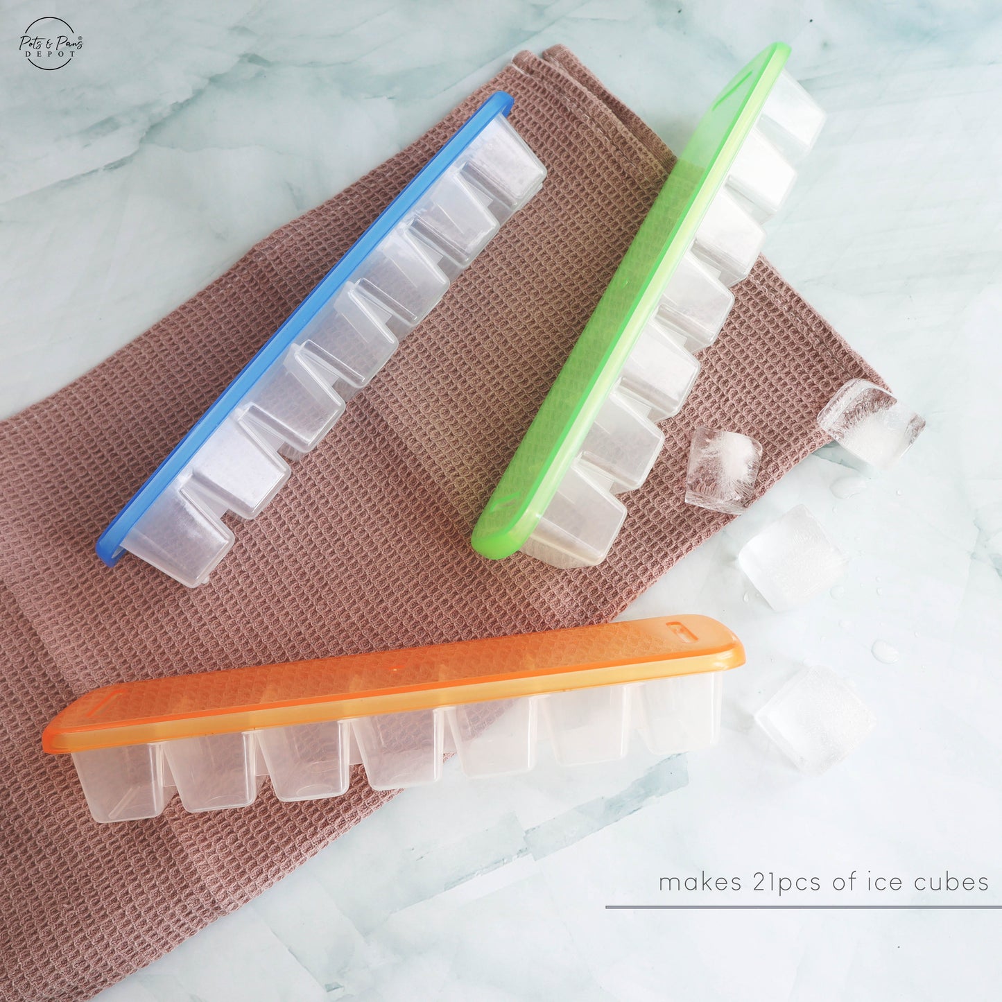 Ice Cube Tray with Cover