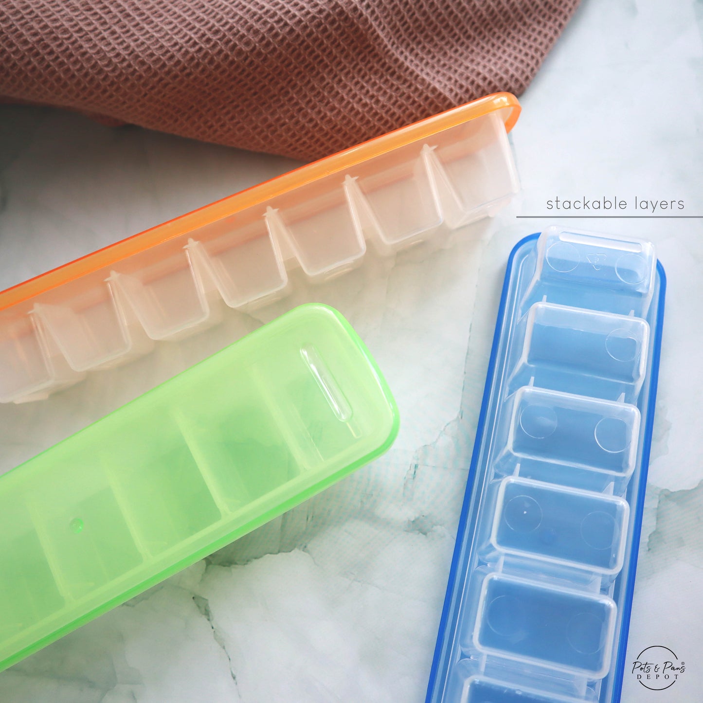 Ice Cube Tray with Cover