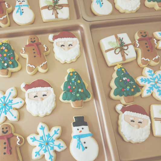 Gold Square Nonstick Cookie Tray