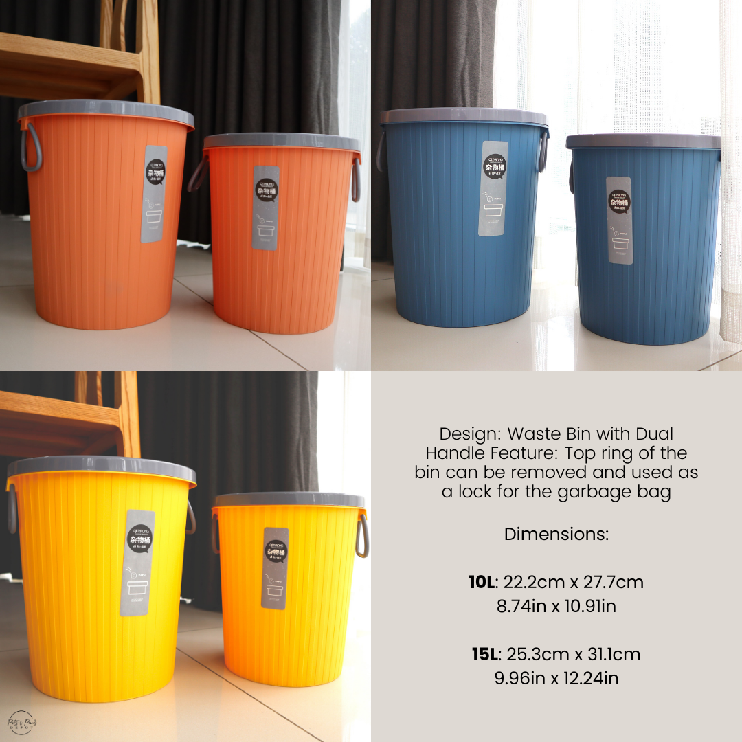 Plastic Paper Waste Bin