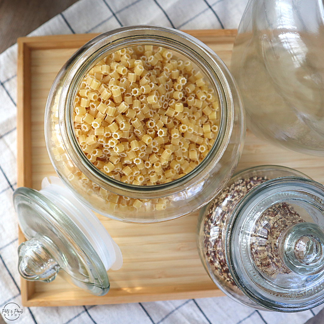 Diamond Airtight Glass Jar