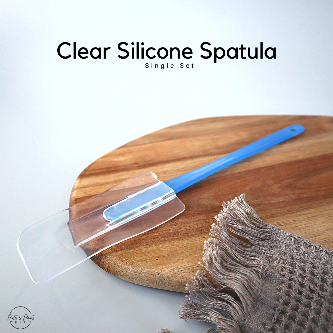 Clear Silicone Spatula Set