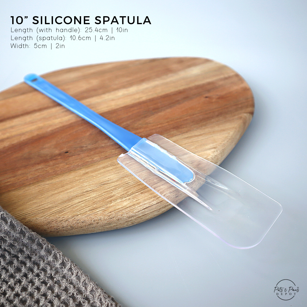 Clear Silicone Spatula Set