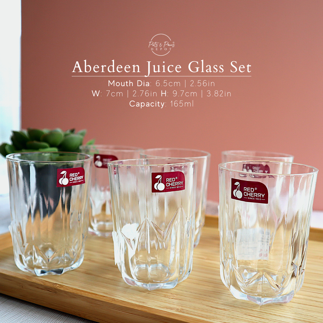 Juice Glass Tumbler Set