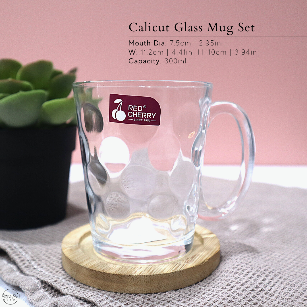 Calicut Glass Mug Set