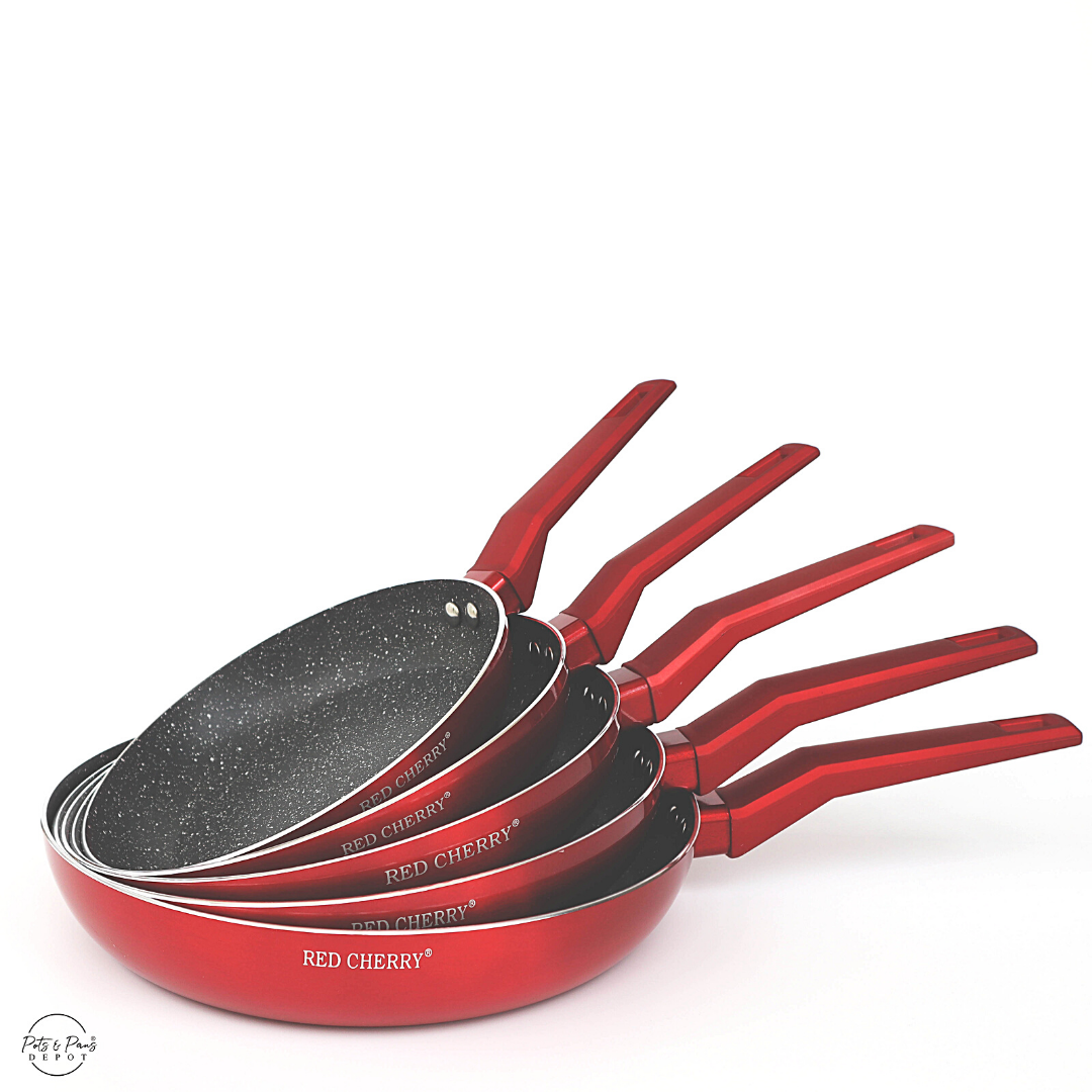 Red Cherry Nonstick Fry Pan