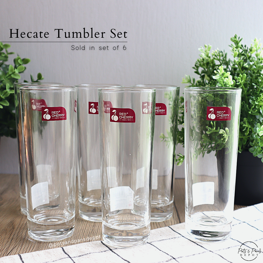 Classic Tall Glass Tumbler Set