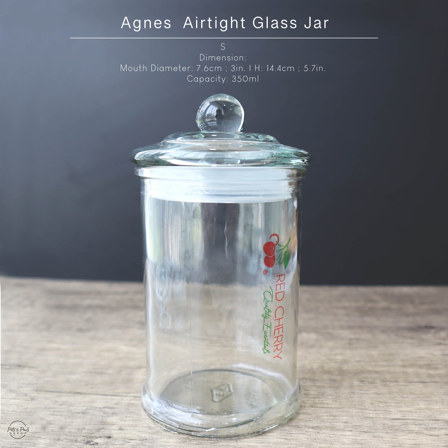 Agnes Airtight Glass Jar