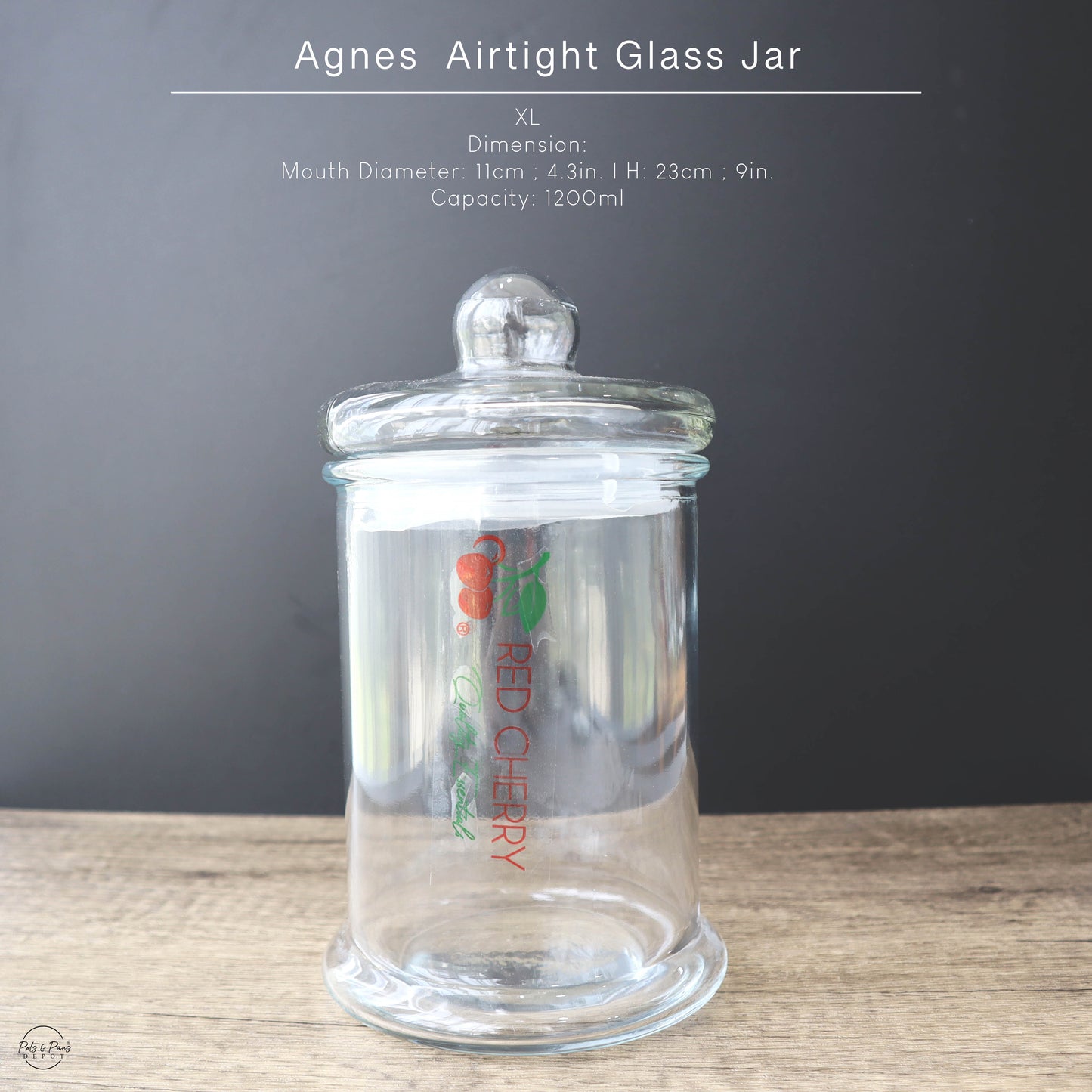 Agnes Airtight Glass Jar