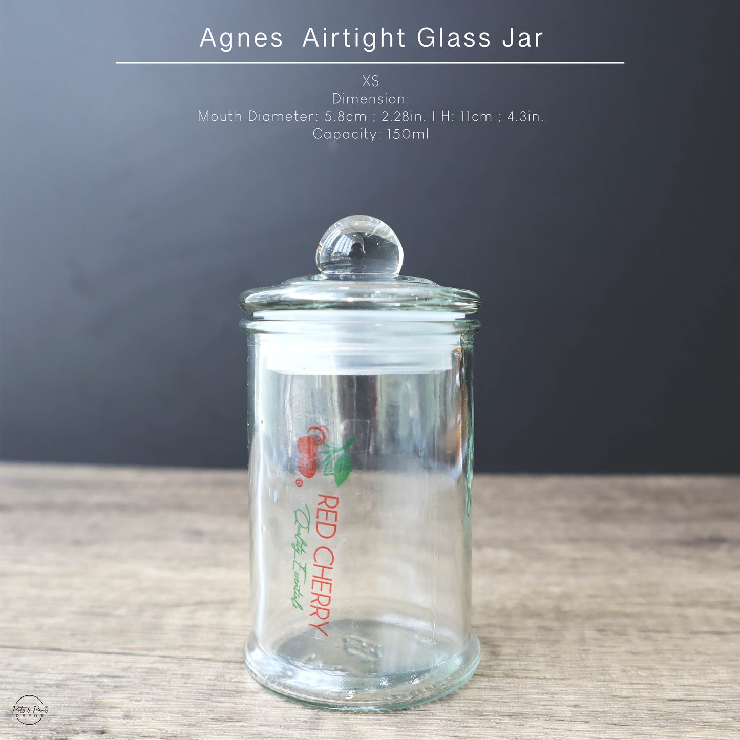 Agnes Airtight Glass Jar