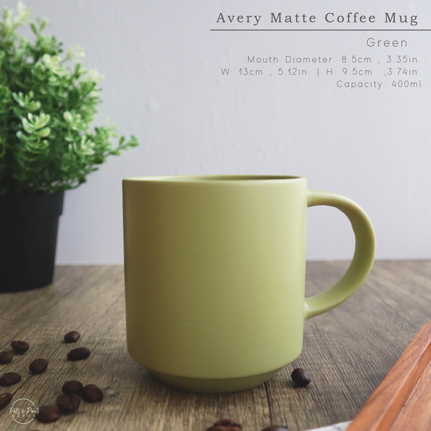 Avery Matte Coffee Mug