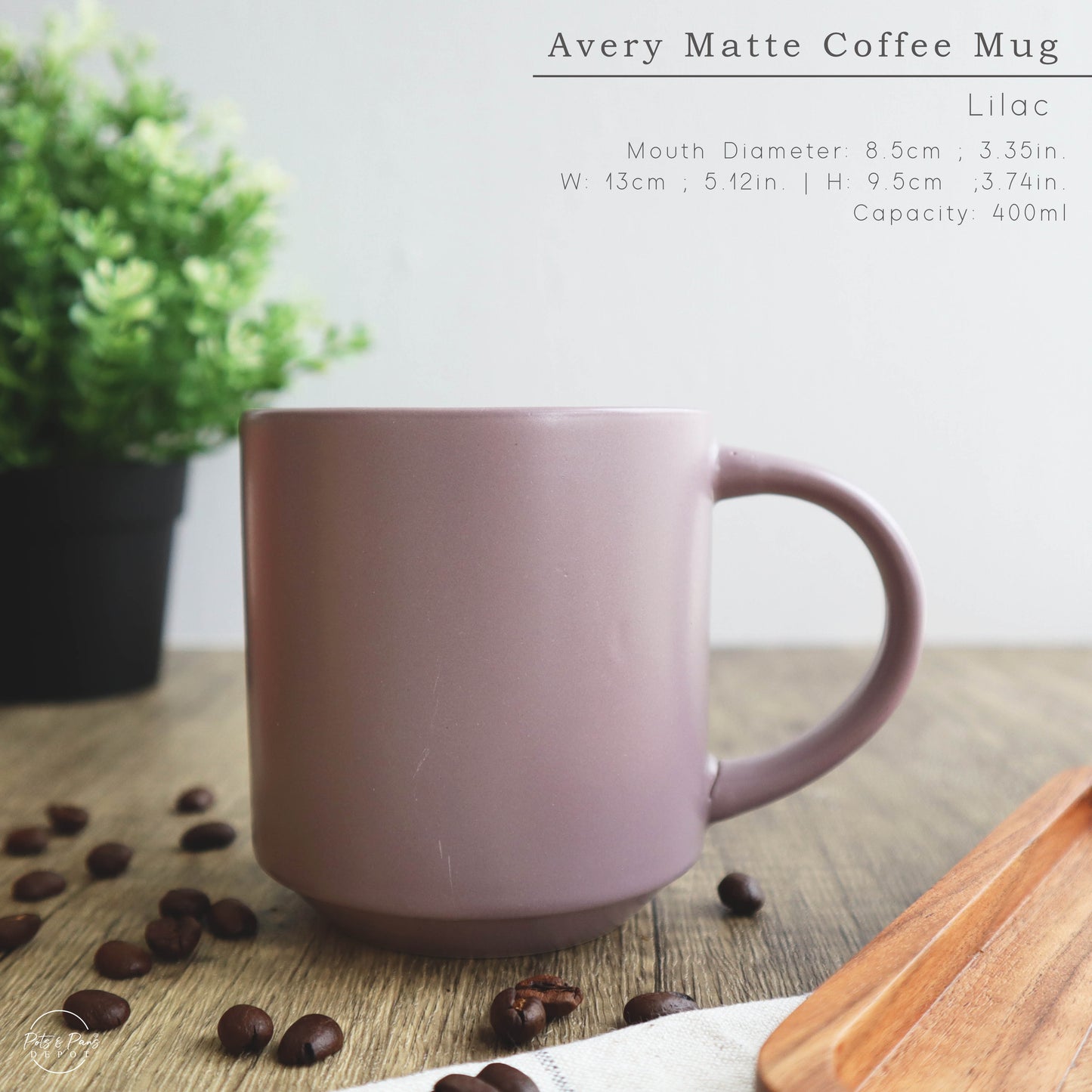 Avery Matte Coffee Mug