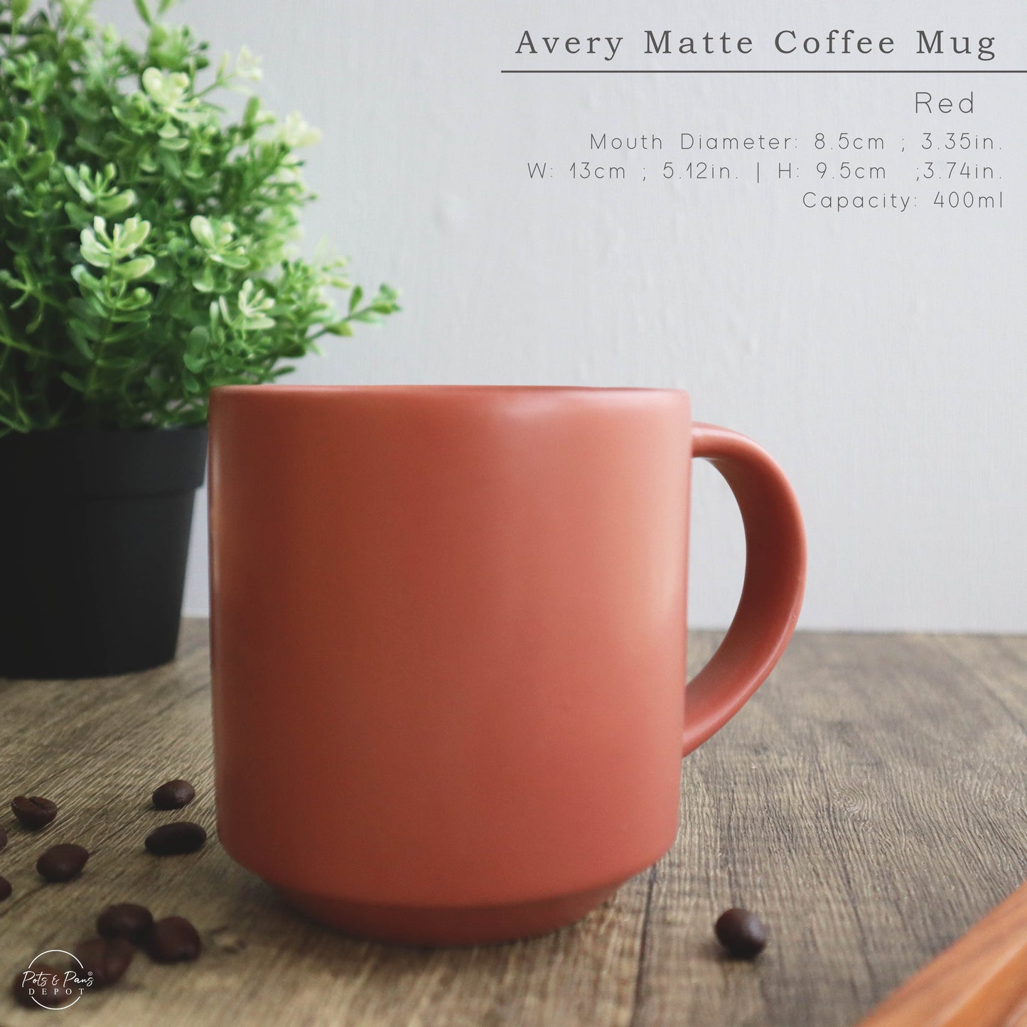 Avery Matte Coffee Mug