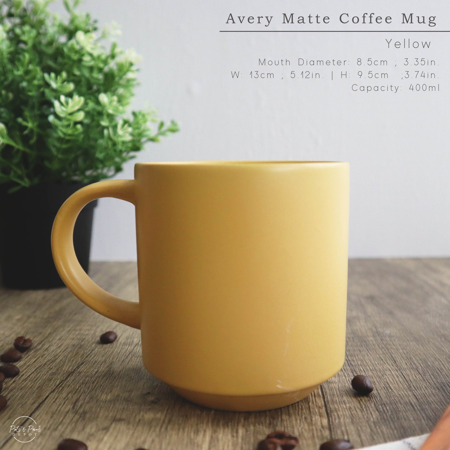 Avery Matte Coffee Mug