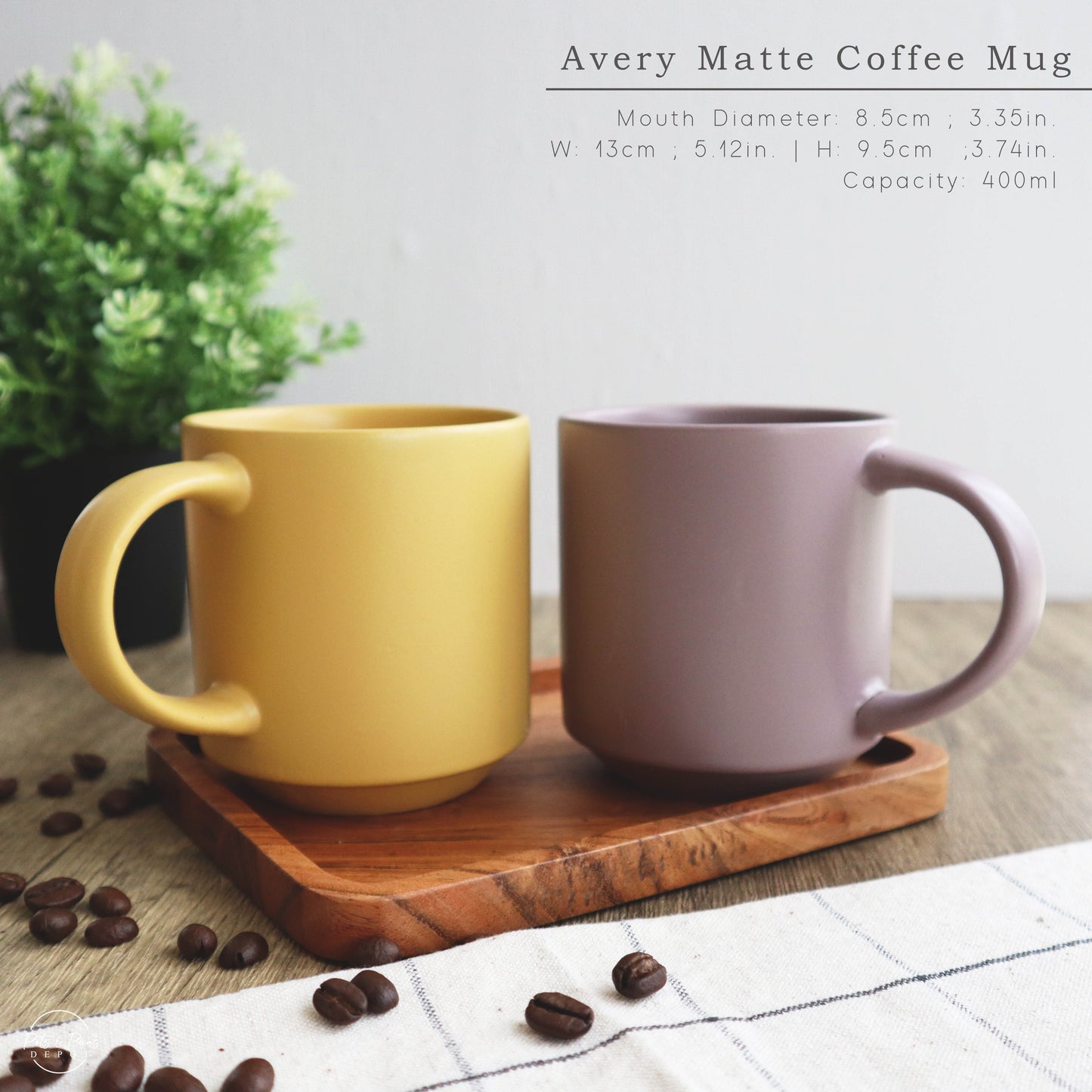 Avery Matte Coffee Mug