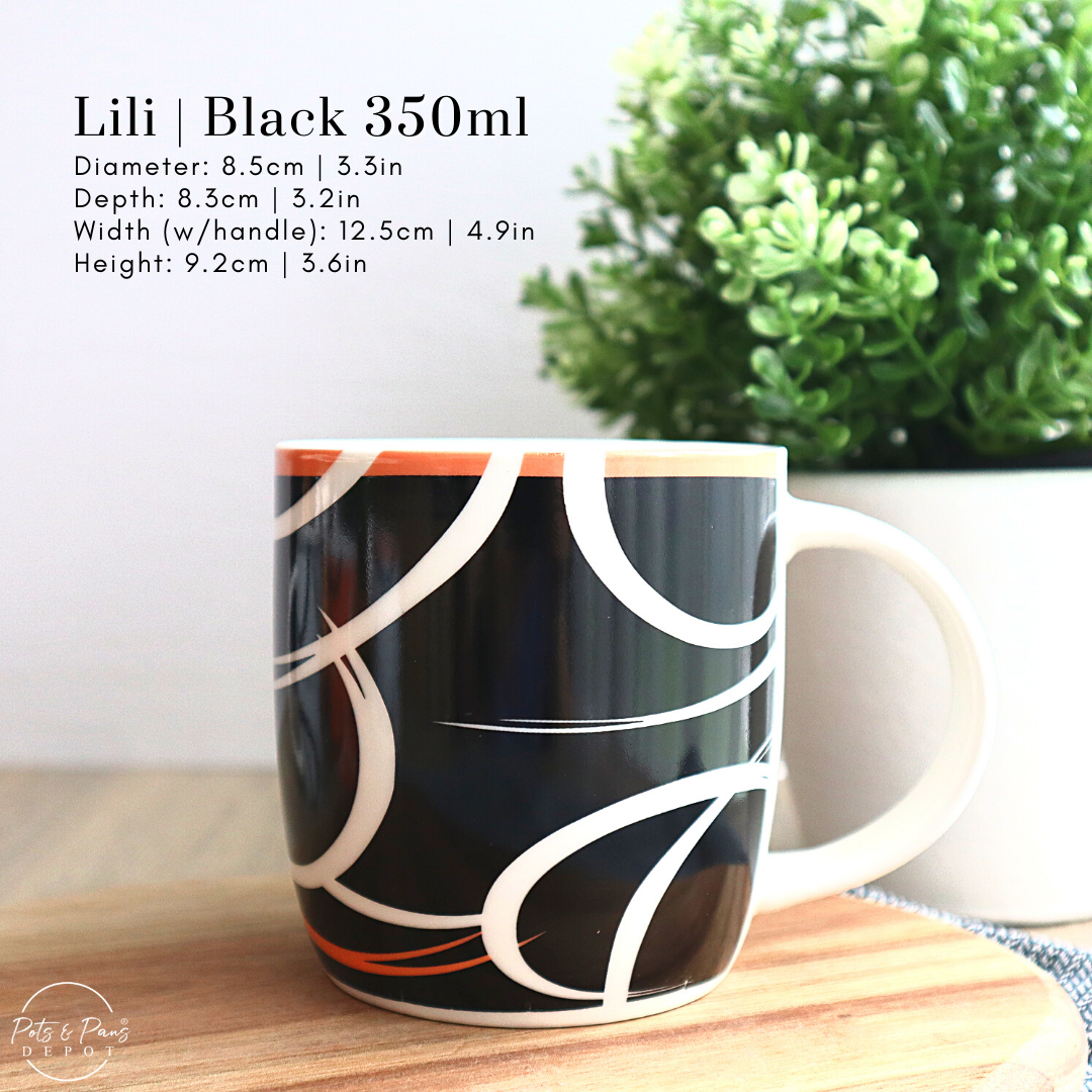 Lili Printed Ceramic Coffee Mug