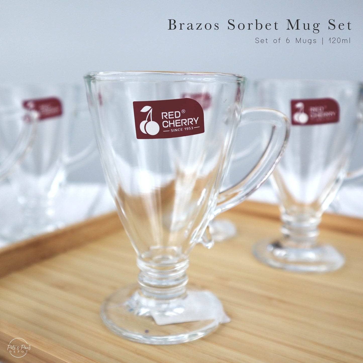 Brazos Sorbet Mug Set