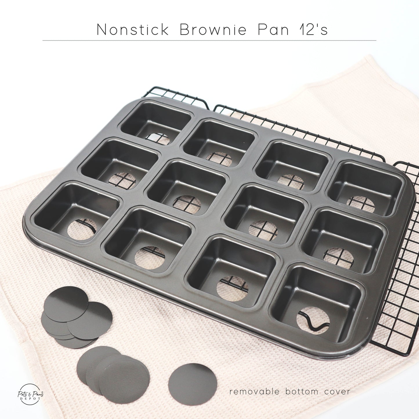 Nonstick Brownie Pan