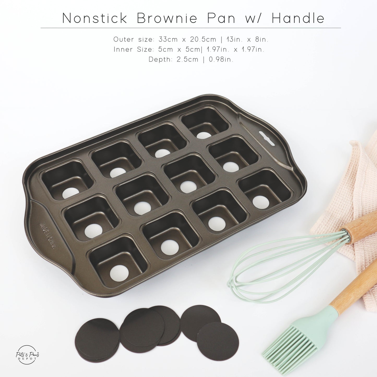 Nonstick Brownie Pan