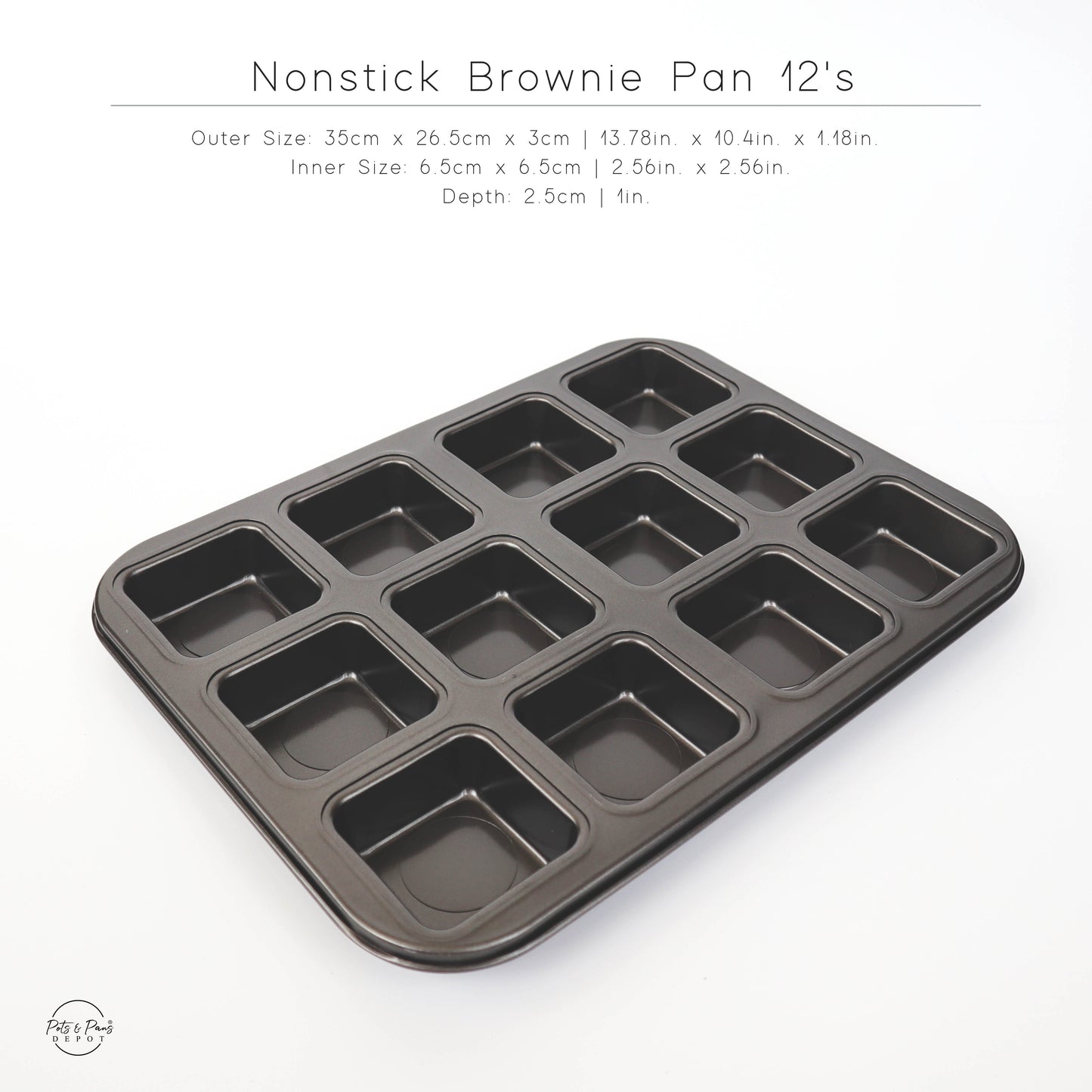 Nonstick Brownie Pan