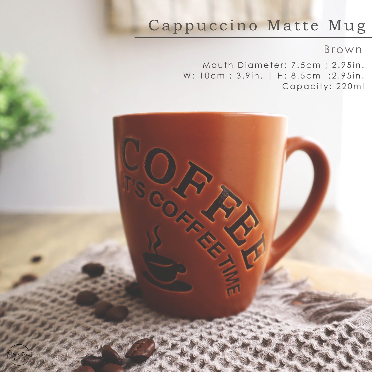 Cappuccino Matte Mug