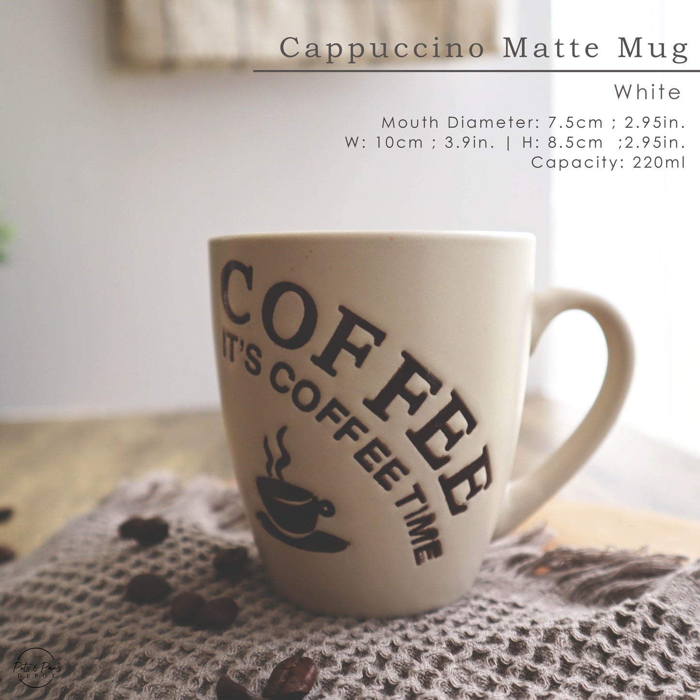 Cappuccino Matte Mug