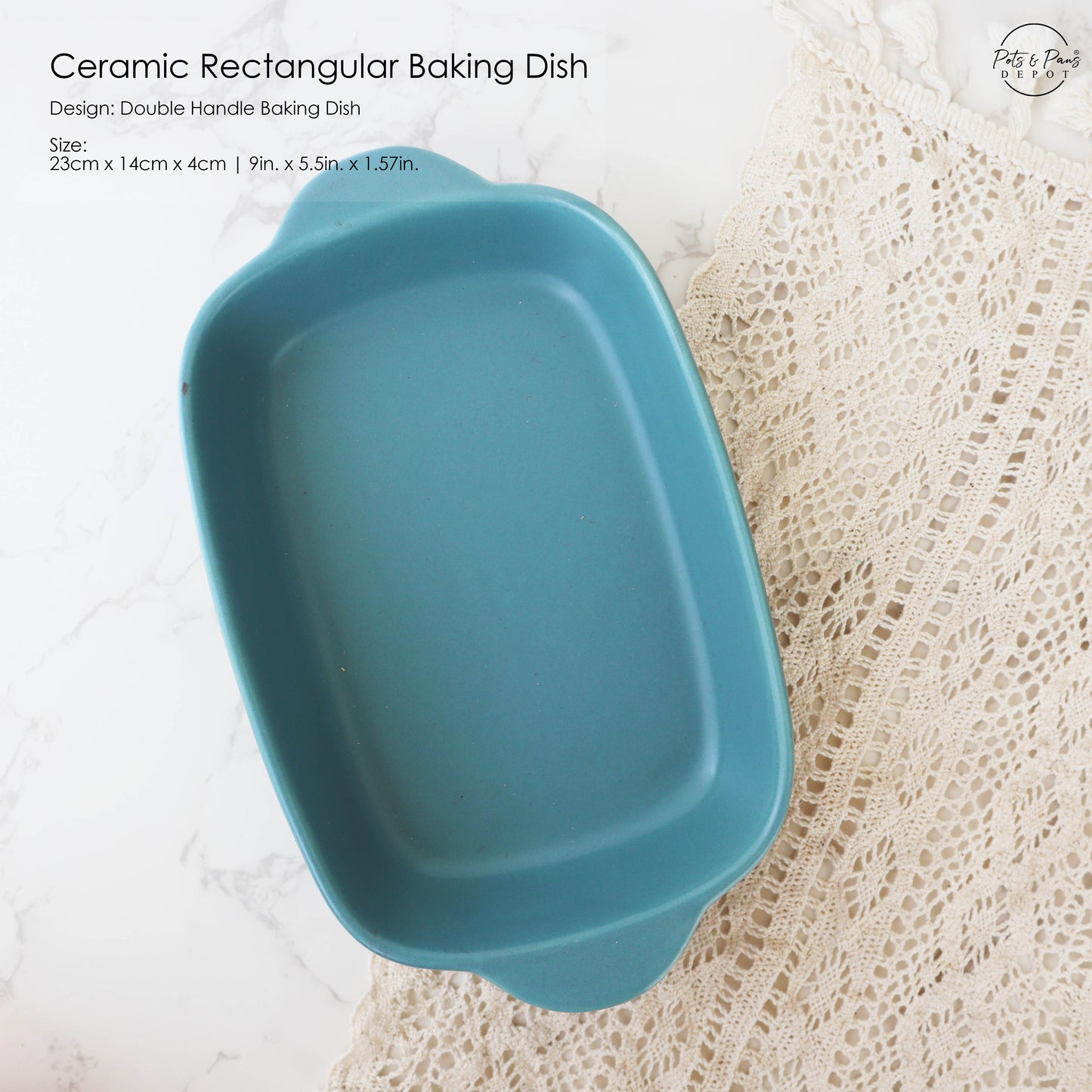 Ceramic Rectangular Baking Dish