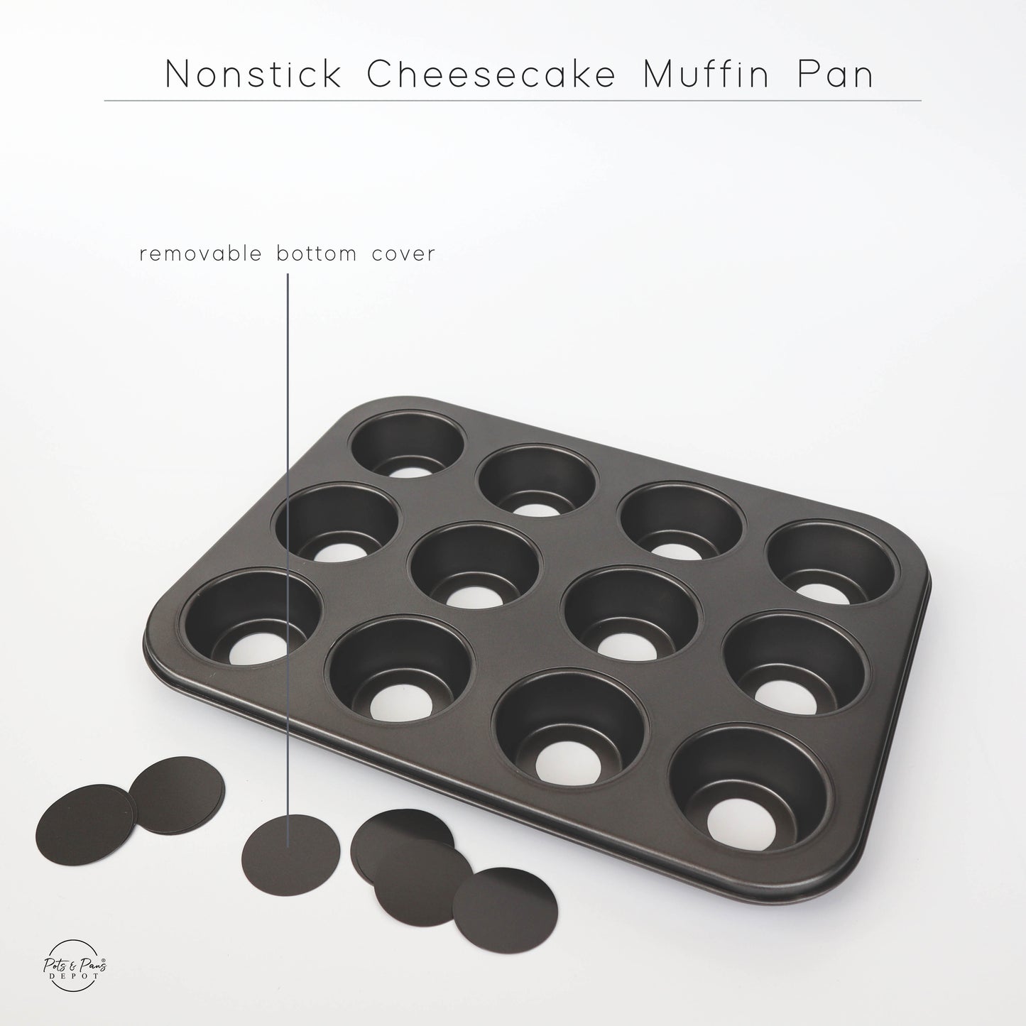 Nonstick Cheesecake Muffin Pan