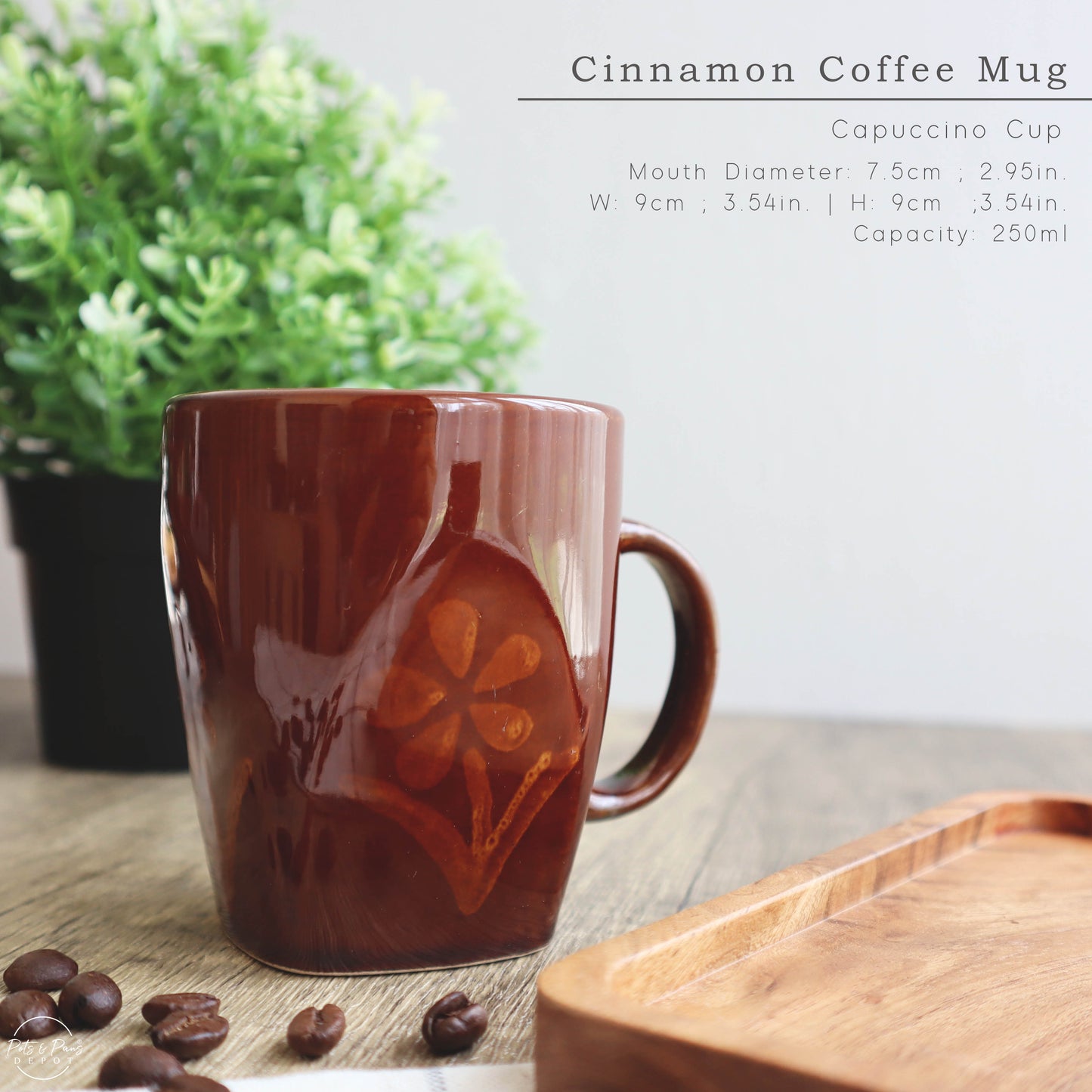 Cinnamon Coffee Mugs